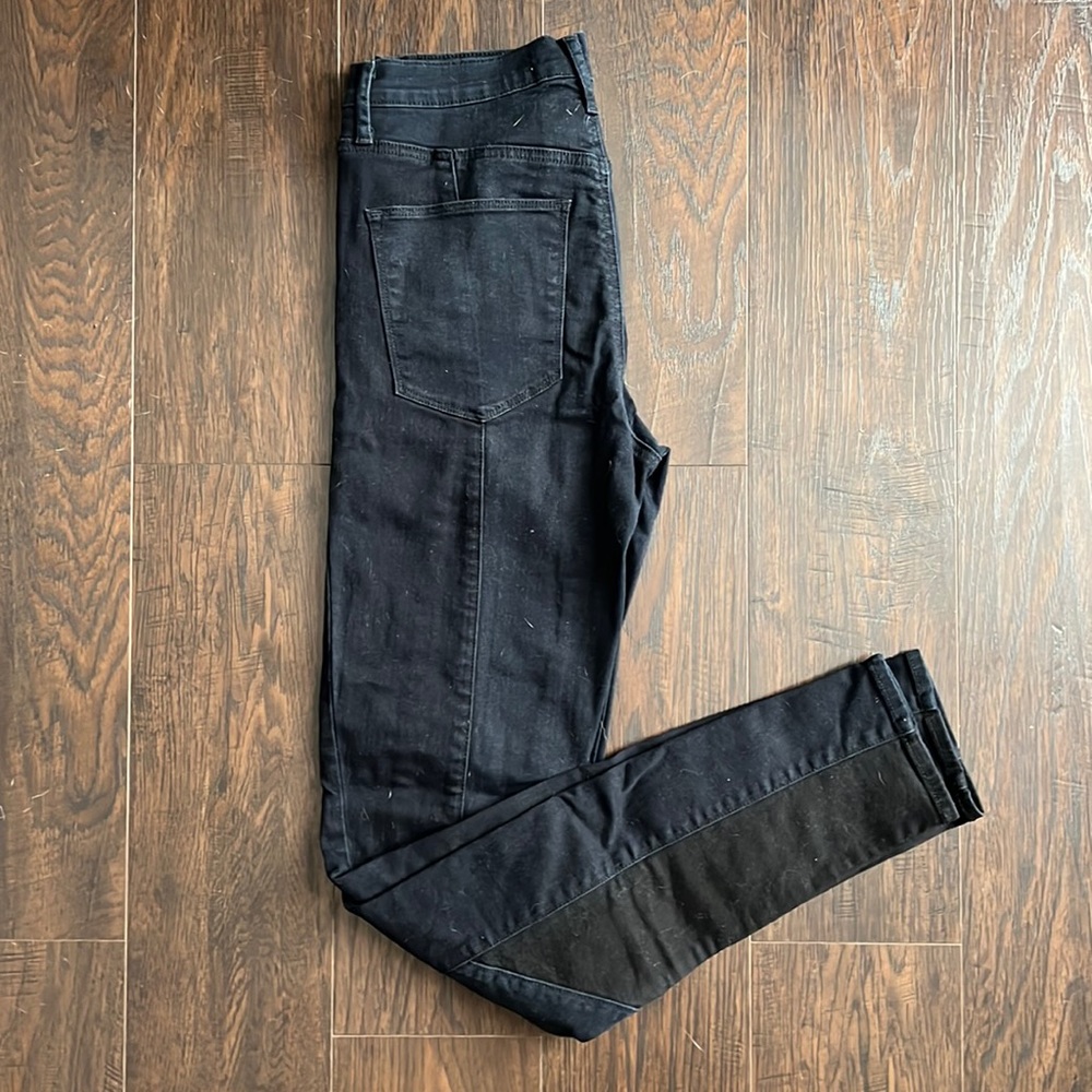 Gap 1969 true skinny super high rise jeans with center seams size 28T